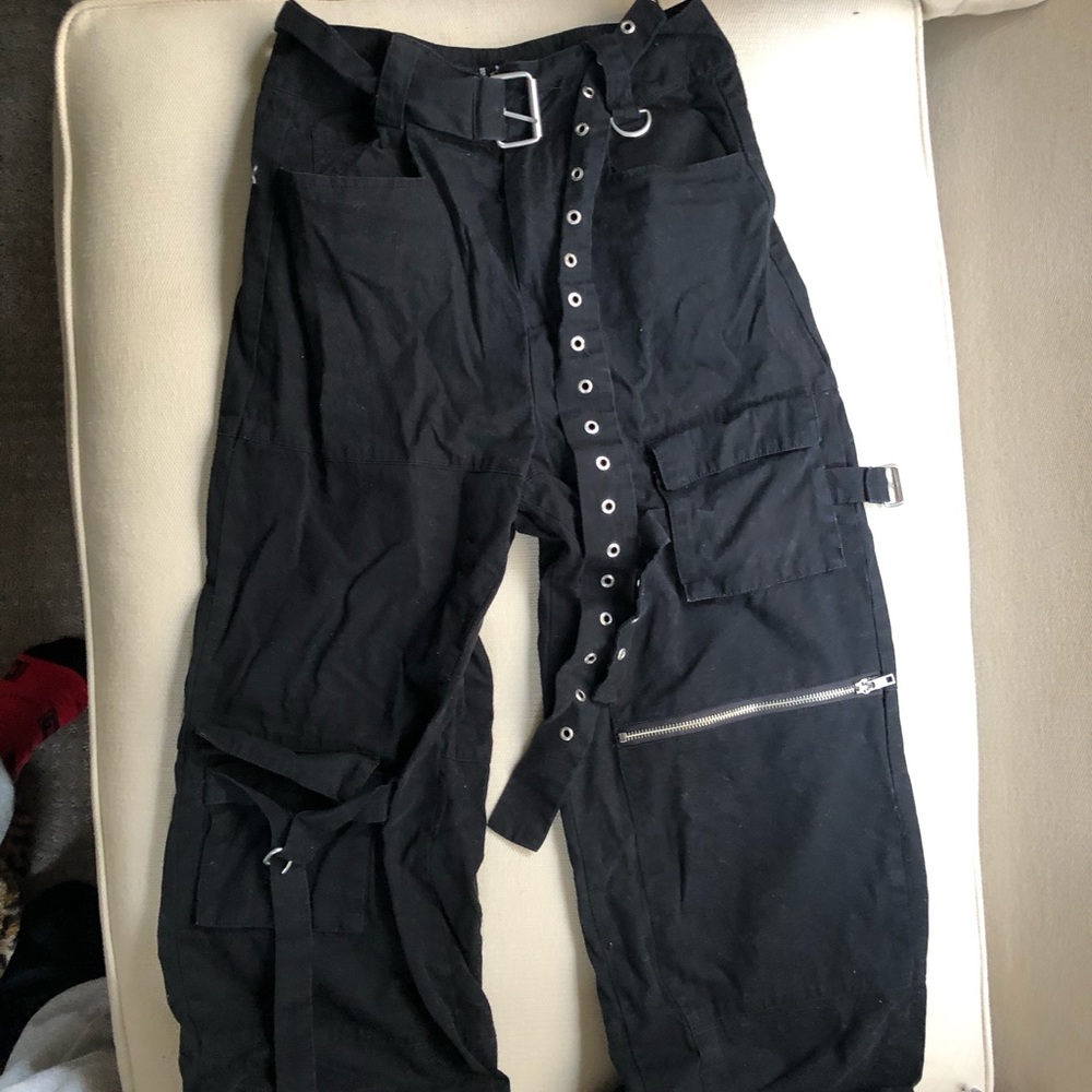 Black Cargo Pants